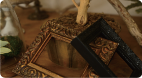 花を通じてシャーベットができること。